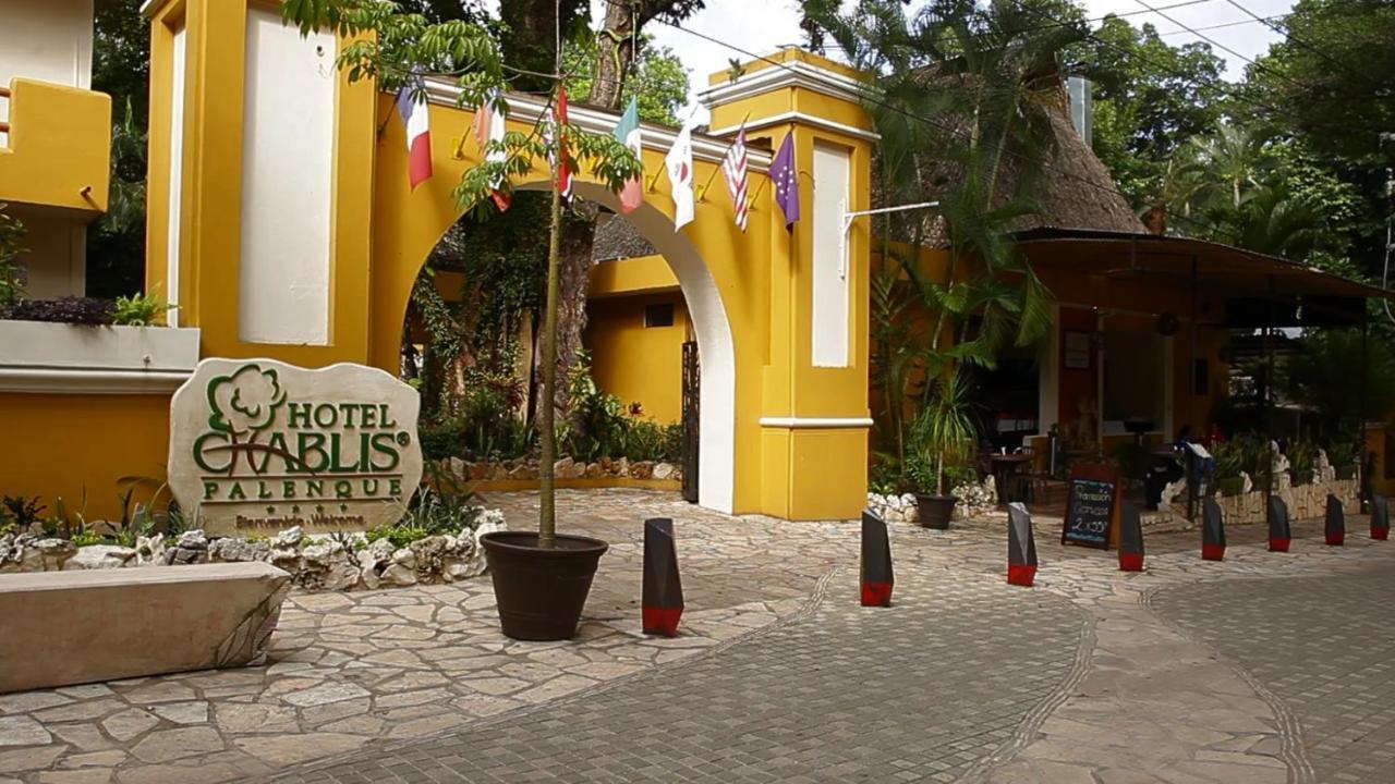 Hotel Chablis Palenque Bagian luar foto